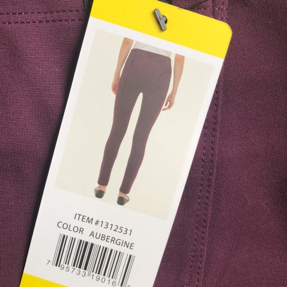 DKNY PULL ON STRETCH LEGGINGS - Picture 3 of 3